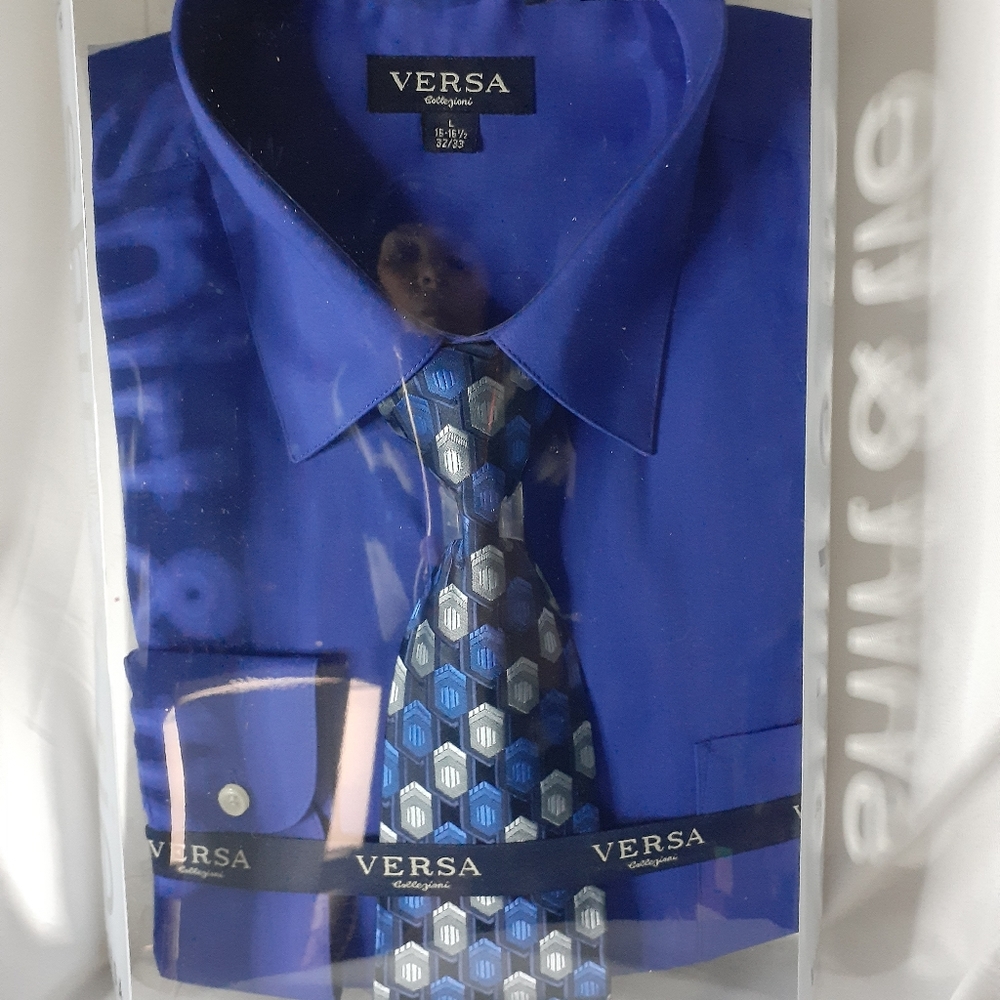 Mens shirt and tie Versa set